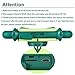 PROGRACE Kids Camera Dual Selfie Camera 1080P HD Video Recorder Digital Action Camera Camcorder for Boys Girls Gifts 2.0” LCD Screen with 4X Digital Zoom and Funny Game(Green)