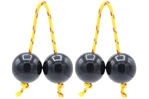 Hi.FANCY 2x Original 1970s Clackers Balls For African Musical Instrument Enthusiasts Pairs Kashaka Aslatua Shaker ABS Shaker 