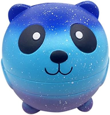 YCYBuy New Cute Jumbo Squishies Starry Big Panda Baby Very Slow Rising Gaint Kawaii Scented Cream Foam Silly Squishies Food Simulation Kids Toy