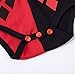 A&J Design Baby Girls' Harley Quinn Long Sleeve Bodysuit Snapsuit 6-9 Months