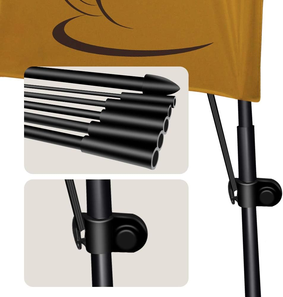 QSUM Coffee Feather Flag,8FT Coffee Advertising Swooper Flag with Pole Kit, Ground Spike, Coffee Signs for Businesses and Storefronts - Image 5