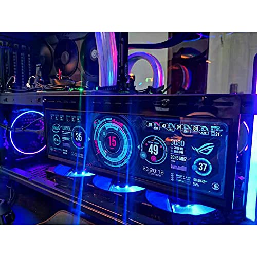 hokistudio 7.84 Inch 1280x400 IPS Screen for Aida64 Raspberry Pi PC CPU