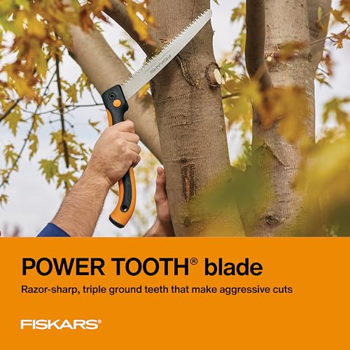 Fiskars 10" Folding Pruning Saw with Dual Position Locking Blade photo 9