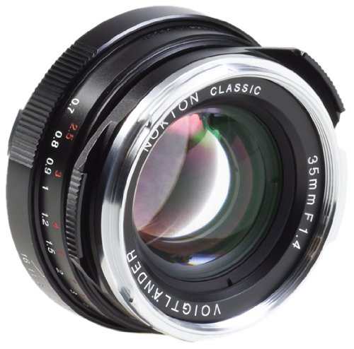 Voigtlander Nokton 35mm F/1.4 Wide Angle Leica M Mount Lens - Black
