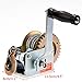 Oanon Heavy Duty Hand Winch 600 lbs Hand Crank Strap Gear Winch ATV Boat Trailer(US Stock)