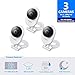 Samsung SNH-E6413BMR SmartCam HD WiFi IP Camera with 16GB microSD Card, Bundle Triple Pack (Renewed)