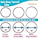 N1Fit Hula Hoop - The Original Adjustable Hula Hoops for Adults Blats Calories and is Foam Padded Weighted Hula Hoops Perfect for Exercise, Slim Waist, Weight Loss(2LB) Ideal Hula Hoop for Kids