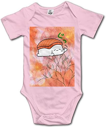 TTNOU Sleeping Sushi Kids Boys Girls Baby Bodysuit Outfits Baby Onesies
