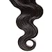 Beauty Forever Hair Brazilian Virgin Hair 1 Piece Free Part Body Wave Lace Closure 100 Unprocessed Human Hair Extensions Natural Color (14'' closure)