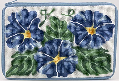 Cosmetic Purse - Morning Glory - Needlepoint Kit