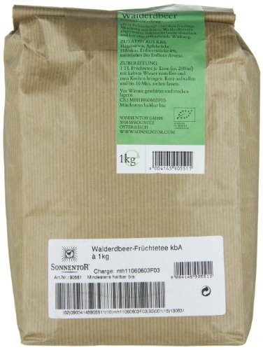 Sonnentor Walderdbeer-Früchtetee, 1er Pack (1 x 1 kg) - Bio – Bild 4