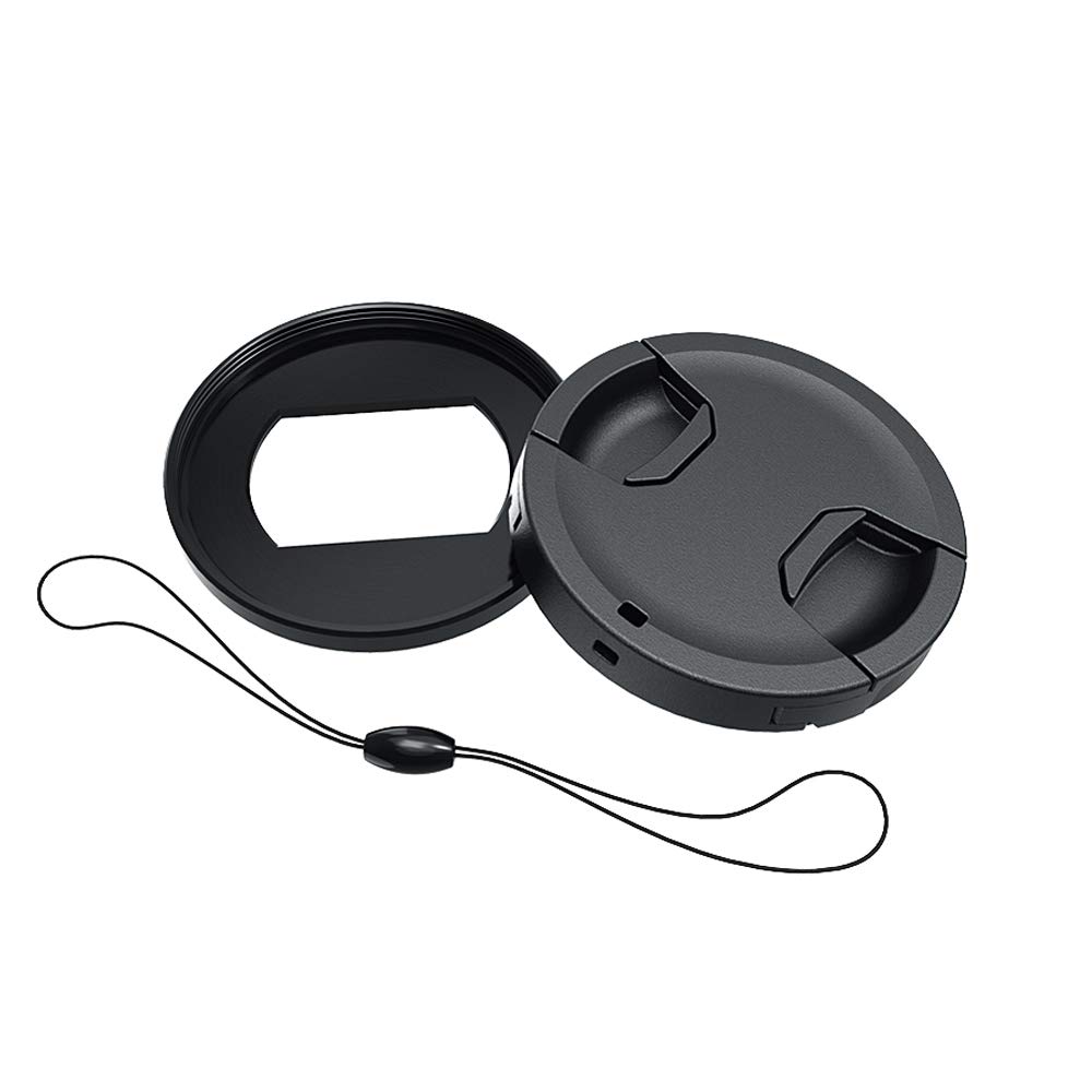 JJC RN-RX100VI 52mm Metal Filter Ring Adapter with Lens Cap & Lens Cap Keeper for Sony RX100 VI