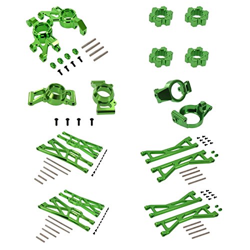 Atomik RC Traxxas X-Maxx Ultimate Alloy Upgrade Kit Green