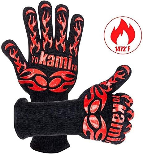 guanti per la cottura alla griglia