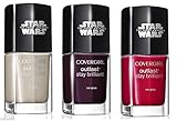 CoverGirl Star Wars Nail Polish Bundle - 3 Colors: Speed of Light, Nemesis, and Red Revenge