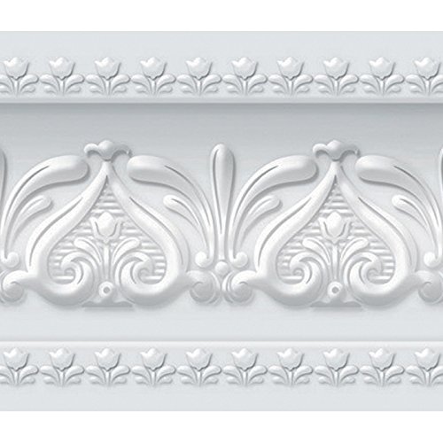 Royal tulip peel and stick wall border easy to apply (neutral gra…