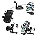Wireless Car Charger, PTUNA Updated Air Vent Car Mount and Qi Wireless Charging 2-in-1 Car Mount Charger for iPhone X 8 8 Plus Galaxy S8 S8Plus Note 8 S6 S7Edge LG G2 & Qi Enabled Devices (Black2)