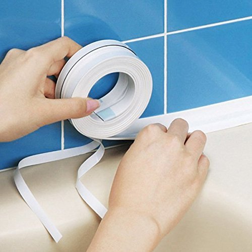 Winnerbe Kitchen Bathroom Wall Sealing Tape Waterproof Mold Proof Adhesive Tape - Thumbnail 6
