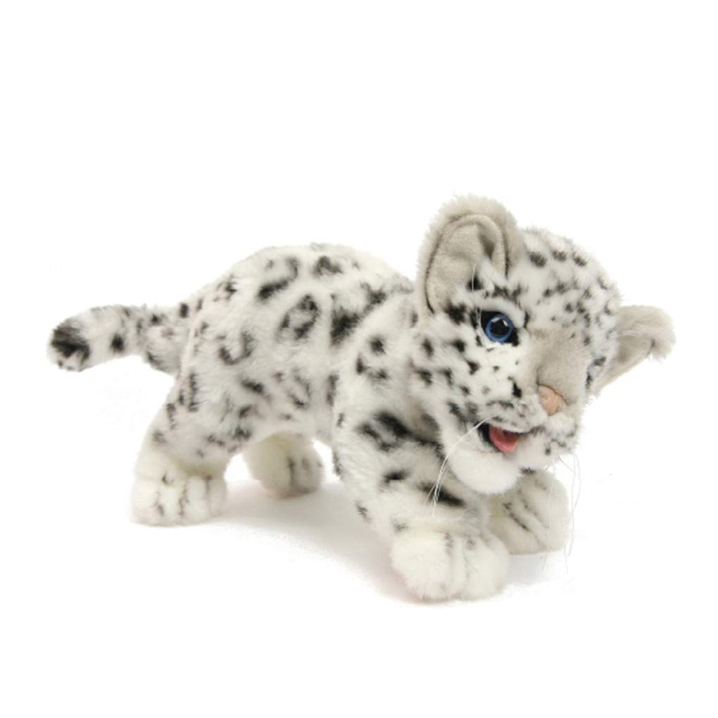 Nice cap snow leopar smile blue eyes
