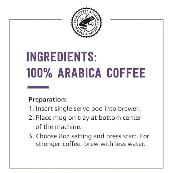 AMAZON BRAND – SOLIMO DARK ROAST COFFEE PODS, FRENCH ROAST, COMPATIBLE WITH KEURIG 2.0 K-CUP BREWERS, 24 COUNT