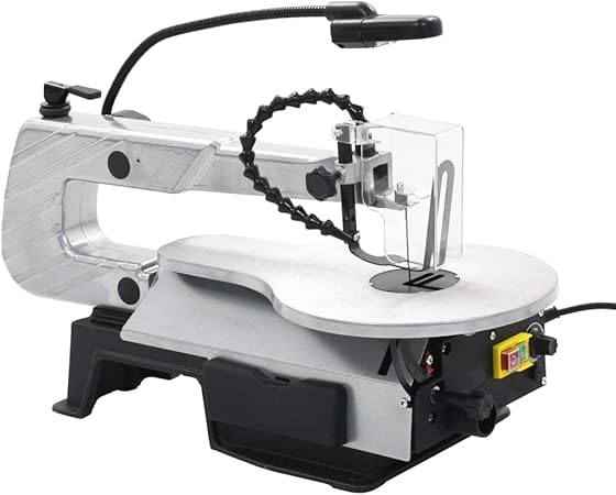 Tidyard Scie A Chantourner A Eclairage 60 Lames Acier Profondeur De Coupe 406 Mm Hauteur De Coupe 57 Mm Amazon Fr Cuisine Maison