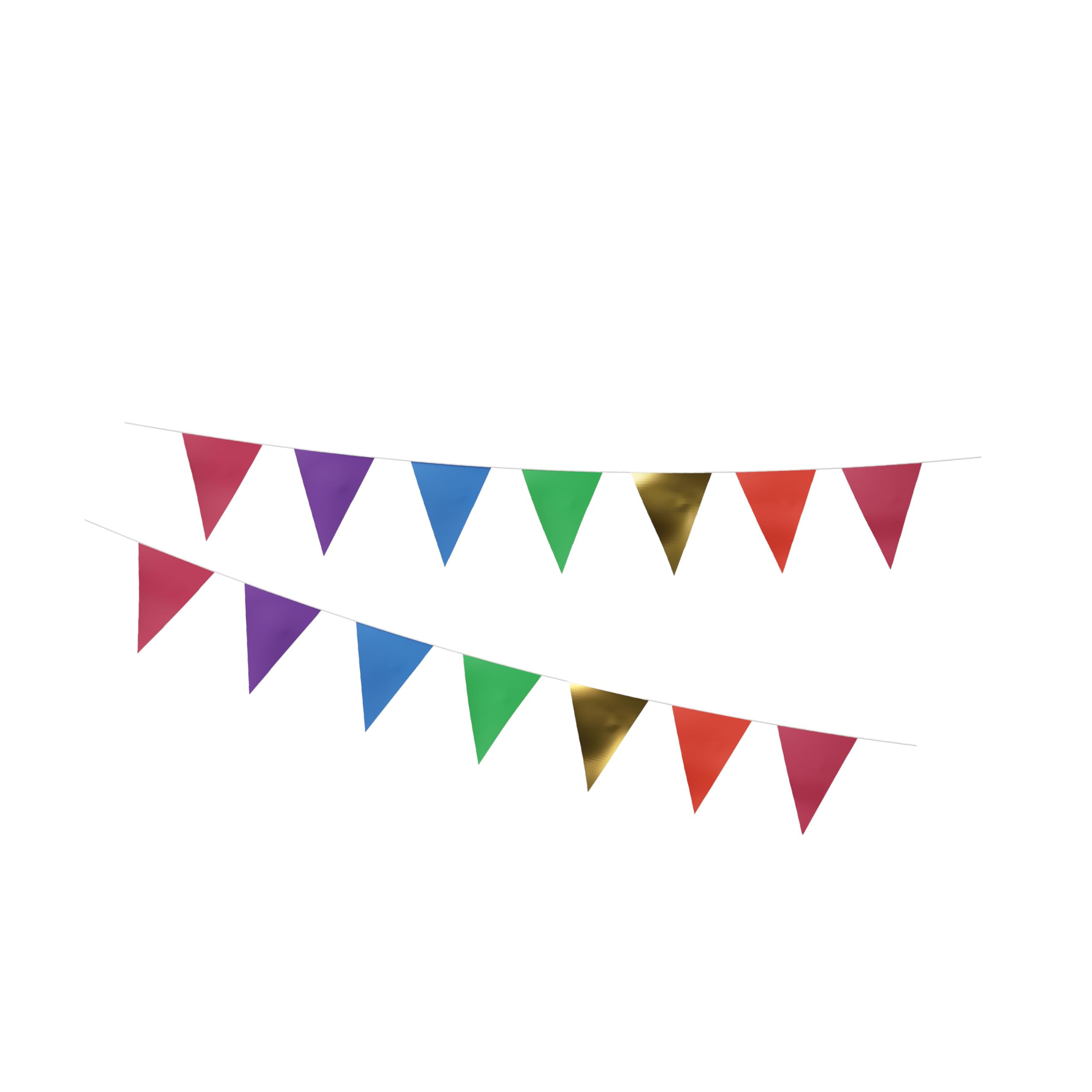 P'tit Clown re22648 Shiny Multi-Coloured Bunting