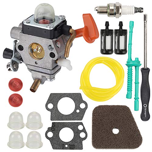 Hilom C1Q-S174 Carburetor for STIHL FS87 FS90 FS100 FS110 FS130 HL90 HL95 HL100 HT100 HT101 KM90 KM100 KM110 SP90 Trimmer Replaces # 4180 120 0604 4180 120 0611 w Carb Adjustment Tool