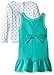 Youngland Girls' Texture Knit Sleeveless Dress and Tights