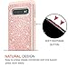 LeYi Compatible with Galaxy S10 Plus Case, Galaxy S10+ Plus Case with 3D PET Screen Protector for Girls Women,(Not Fit Galaxy S10) Glitter Bling Heavy Duty Phone Case for Samsung S10 Plus Rose Gold