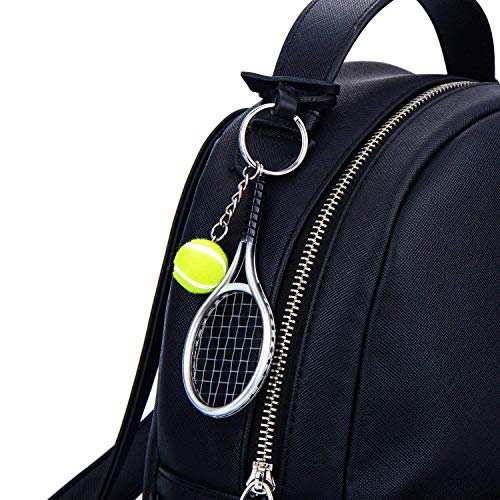 15Pcs-Mini-Tennis-Racket-Keychain-Key-Ring-Creatiee-Fashionable-Alloy-Tennis-Ball-Split-Ring-Sport-Style-Split-Keychain-Sport-Lovers-Gift-Prize-Set-Exquisite-LightweightAssorted-Colors