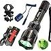 WINDFIRE WF-802 350 Lumens Tactical Green Flashlight 250 Yards Long Range Throwing LED Predator Light Coyote Hog Fox Varmint Hunting Torch with Pressure Switch & Barrel Mount