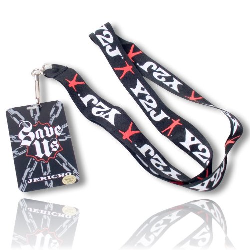 WWE Chris Jericho Y2J Save Us Lanyard