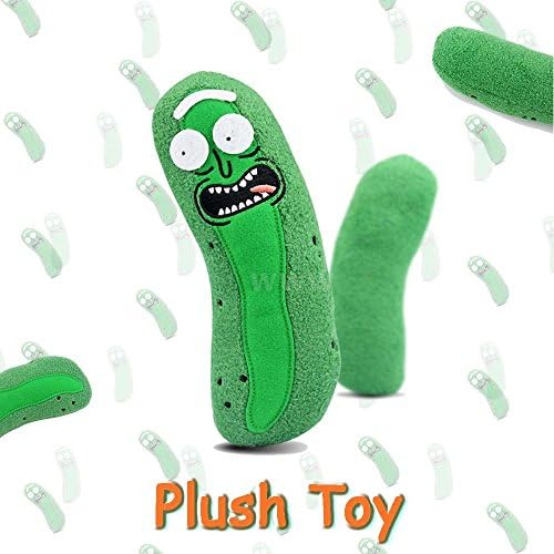 Plush Toy, Vipwind Rick and Morty Cute Pickle Rick Plush Toy (7.5 inch)