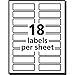 Avery TrueBlock Extra Large File Folder Labels, 15/16
