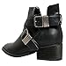 Breckelle's Bronco-11 Bootie Boots, Black Pu, 8