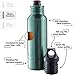 BottleKeeper 1.0 The Original Stainless Steel Bottle Holder and Insulator to Keep Your Beer Colder, 12 oz, Green