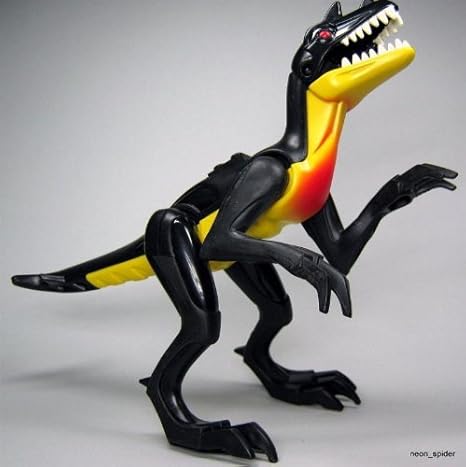 black lego dinosaur