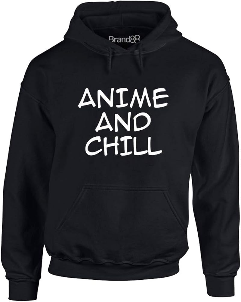 anime and chill hoodie