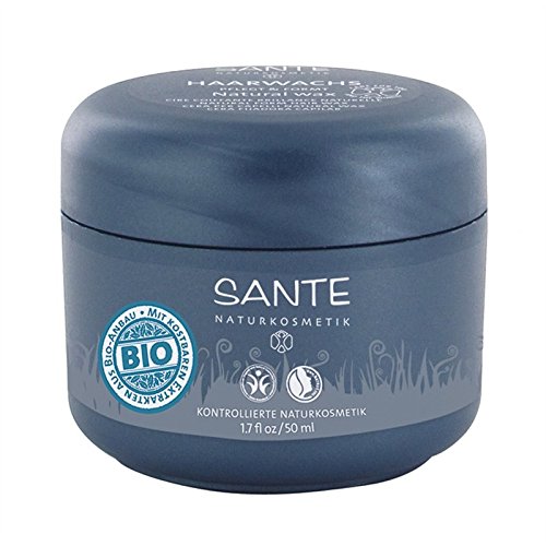 SANTE - Natural Hair Wax with Coconut Oil & Beeswax - Perfect for sculpting short hair