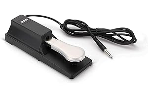 ONSTAGE On-Stage KSP100 Universal Sustain Keyboard Pedal, Black