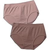 OYOANGLE Women's 2 Piece Solid Butt Lifter Hip Pads Enhancer Shapewear Panties