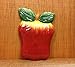 Tuscan Hand Painted Set of 3 Assorted Apple Magnets 3-3/4