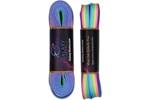 Galaxy Skates Sublimation Print Roller Skate Laces – 96” Colorful & Bold Shoelaces for Skates