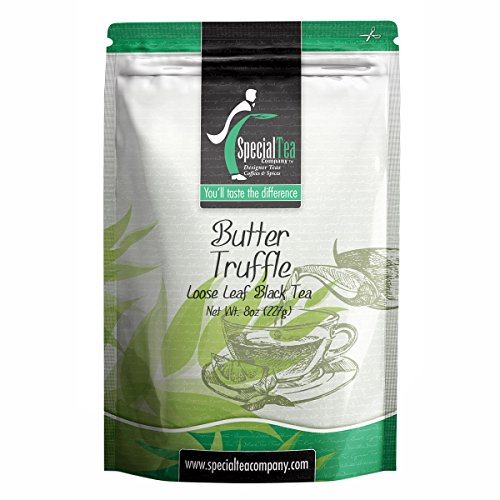 Special Tea Loose Leaf Black Tea, Butter Truffle, 8 Ounce