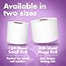 Amazon Brand - Presto! 2-Ply Toilet Paper Roll, Ultra-Strong, Unscented, For Small Roll Holders, 1848 Count (12 Rolls of 154 Sheets each)