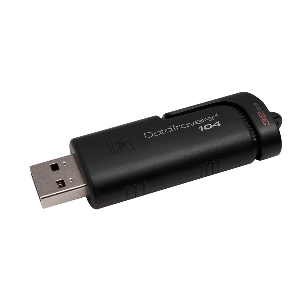 Kingston DataTraveler 104, USB 2.0 Flash Drive, 32 GB