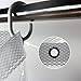 Domus Home Clear iPad Mount Liner-12 Touch-sensative Waterproof Shower Curtain with Phone Pockets-EVA Material 72x72 with 12 Hooks, 180CMX180CM