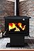 Pleasant Hearth 2,200 Sq. Ft. Large Wood Burning Stove