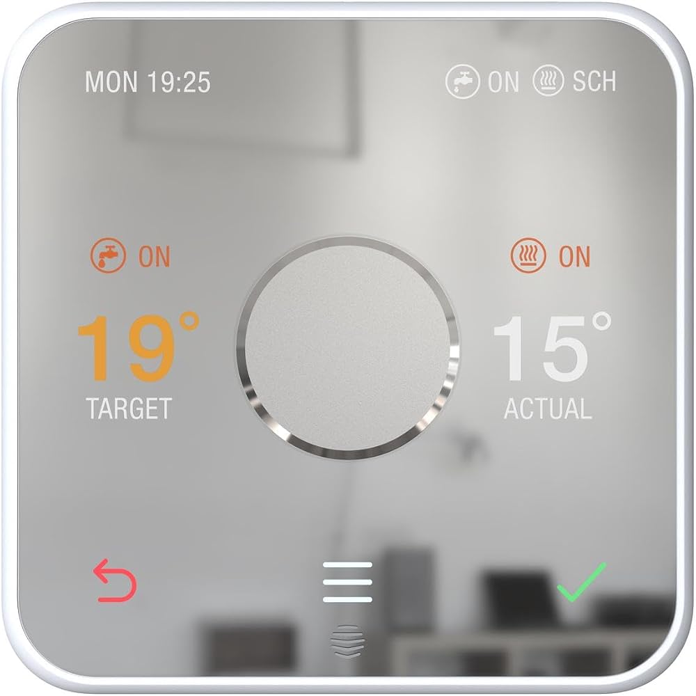 Hive Thermostat for Heating and Hot Water Control (Conventional Boiler) White
