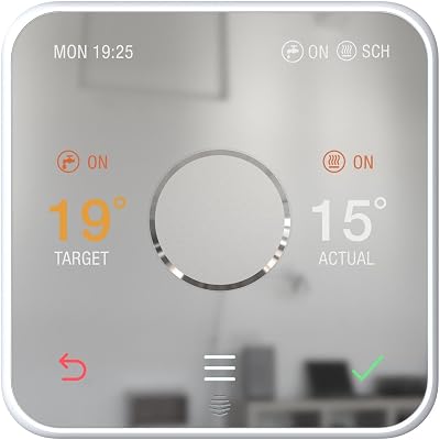 Hive Thermostat for Heating and Hot Water Control (Conventional Boiler) White